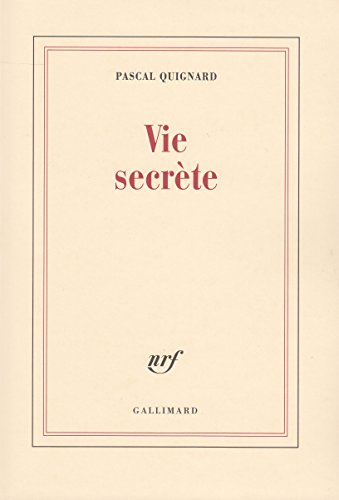 Vie secrète