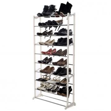 ID SPACE Etagère range chaussures capacité 30 paires