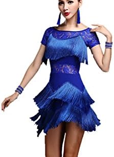 woman Latin tassel skirt Latin dance dress Tango dress Cha Cha dress