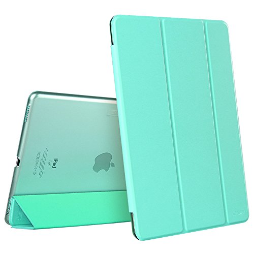 iPad Pro 12.9 (2015 Moell) Hülle, ESR® Yippee Series Auto aufwachen/Schlaf Funktion Ledertasche mit durchschaubar Rückseite Abdeckung Leichtgewicht Anti-Kratzer Schutzhülle für iPad Pro 12.9 Zoll (Mint Grün)