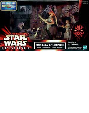 Star Wars Episode I Mos Espa Encounter Sebulba, Jar Jar Binks, Anakin Skywalker