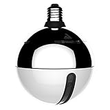 Multiplicador. AwoX CamLIGHT Cámara HD motorizada con Bombilla LED y Wi-Fi, Color Plateado