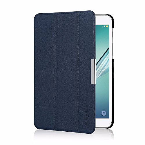 Samsung Galaxy Tab S2 8.0 Hülle, EasyAcc Ultra Dünn Case mit Standfunktion Auto Wake up Sleep PU Leder Hüllen für Samsung Galaxy Tab S2 T719/ T715N 20.31 cm (8 Zoll) Tablet-PC (Dunkelblau, Kunstleder)