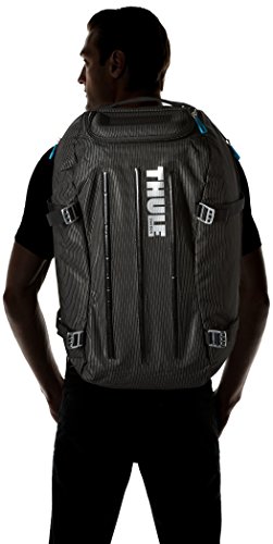 Thule Crossover Duffel Pack Reisetasche 40L  tragbar als Rucksack  Schwarz