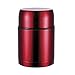 Bergner Disc - Lunch-Boxen  edelstahl rot 750ml