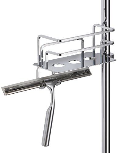 Giese 30787-02 Duschkorb Optisign mit Haken und Wischer