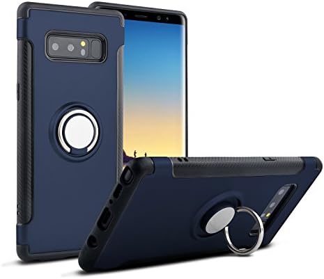Samsung Galaxy Note 8 Case incl. Car Magnetic Holder with Ring Holder ung| Great for Selfies | Exclusive | Case | Case | Tpu | Anti-scratch | Solid Grip