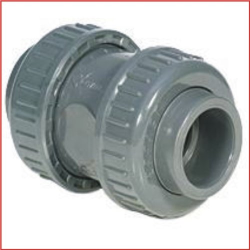 PVC Rückschlagventil 40mm mit 2 Klebemuffen bis 16Bar TOP Qualität