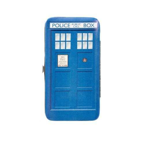 Preisvergleich Produktbild Doctor Who Women's TARDIS Hinged Clutch Purse