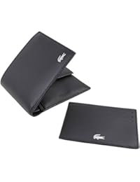 Lacoste FG. Monedero + Porta tarjetas de credito piel 11.5 cm