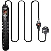 Uelfbaby Aquarium Heater， 300W High-Performance with Temperature Digital Display (300W√)