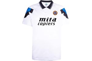 Score Draw Aston Villa 1990 Away Retro Football Shirt