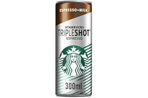 Starbucks Tripleshot Espresso Iced Coffee Can - 300ml (Pack 12)