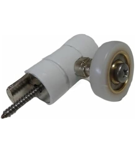 Rotelle Box Doccia Di Ricambio - Kit 2 Pezzi, Acciaio E POM, Misure 19x6x25mm - Foto 9