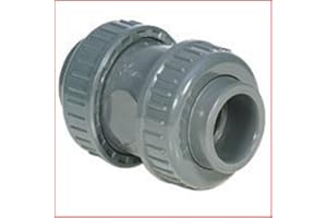 SIBO PVC Rückschlagventil 40mm mit 2 Klebemuffen bis 16Bar TOP Qualität