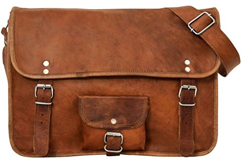 Gusti Leder nature  Alex  Laptoptasche 15 4  Umh  ngetasche Ledertasche Unitaschen Messenger Ziegenleder Umh  ngetasche B  cher Laptoptasche B  ro Led