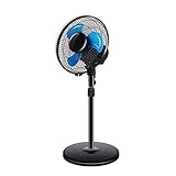 Las características de inclinación y oclusión ajustables le permiten dirigir el flujo de aire y distribuir uniformemente el aire frío moviendo el ventilador de izquierda a derecha.