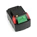 Produktbild 18V Milwaukee M18 Akku POWERAXIS 18V 3,0Ah Li-ion Ersatzakku für Milwaukee M18, M18B, M18B2, M18B4, M18BX, C 18 B, C18B, C18BX, 48-11-1815, 48-11-1828, 48-11-1840, 4932 3520 02