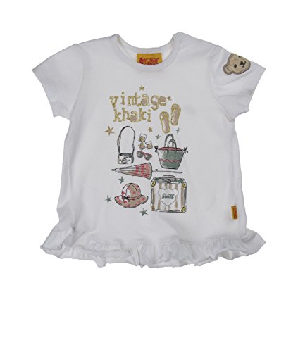 Steiff Baby Girls T-shirt 1/4 Arm 6513101 Short Sleeve T-Shirt