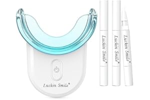 ‎LUCKIN SMILE Zähne Bleaching Set für Zahnaufhellung, Professionell Home Teeth Whitening Kit & Weiße Zähne, Zahnbleaching, Zähne Aufhellen, Schnelle Bleaching Zähne in 2-3 Wochen