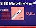 Produktbild BD MicroFine 0.3ml Insulin Syringes U100 Demi