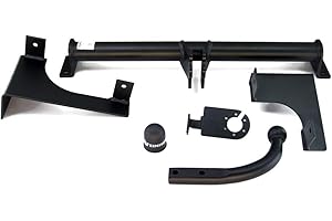 STEINHOF Anhängerkupplung für Opel Combo C starr mit universalem E-Satz 13-polig