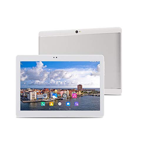ibowin® 10.1 Pulgadas 1280x800 IPS 2G RAM 32G ROM 3G Tablet PC Android 7.0OS 3G Cellular WiFi AGPS Dual SIM Tarjeta - Plata