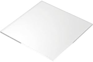 CrestGlass 3mm Perspex Clear Acrylic Plastic Sheet 31 SIZES TO CHOOSE (297mm x 210mm / A4)