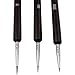 Accessotech 3 x Fine UV Gel Acrylic Nail Art Tips Salon Drawing Pen Brush Painting Tool Set