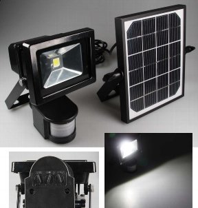 Preisvergleich Produktbild LED-Fluter mit Bewegungsmelder 10W