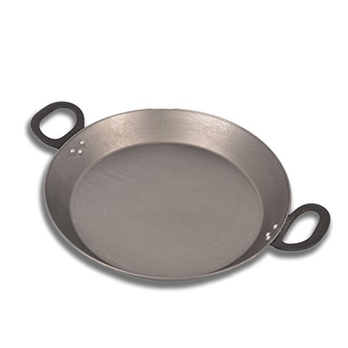 Preisvergleich Produktbild HSM Eisen-Servierpfanne 28 cm Bratpfanne Induktion Gusseisengriffe Gussbratpfanne