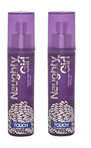 Naughty Girl TOUCH Perfume Spray for Women- Pack of 2 (60ml each)