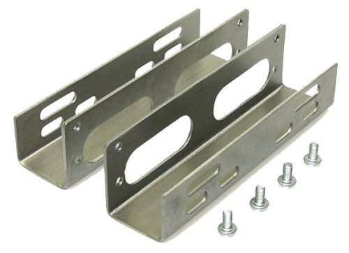 Einbauwinkel Festplatte HDD 8,9cm (3,5 Zoll) auf 13,3cm (5,25 Zoll) Winkel