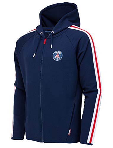 PARIS SAINT GERMAIN Veste Sweat zippéé à Capuche PSG - Collection Officielle Taille Homme
