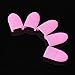 Culater® 10PCS Silica Gel Nail Soak Off UV Gel Art Polish Remover Wrap Cap (Pink)