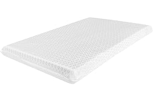 Acomoda Textil – Colchón Cuna Desenfundable y Acolchado para Bebé con Espuma de Alta Densidad, Higiénico, Transpirable y Suave. (120x60x10 cm)