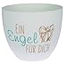 Produktbild LichterZeit "Ein Engel für dich": Windlicht aus Porzellan