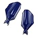 Generic Handlebar Guards ,Universal Motorcycle Handlebar Hand Brush Guards Protector Handguards for Yamaha Dirt Bike Scooter A Pair - 200*110*75mm, blue RS.305.00
