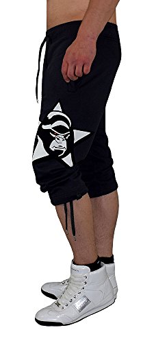 Gorilla-Star Herren Sporthose-Short in ultra angesagtem Style und tollen Farben XS – 4XL - 2
