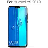 Magic Huawei Y9 2019 Tempered Glass Original Screen Protector 2.5D Curved Pack of 1 Huawei Y9 2019 Screen Protector by Magic (Transparent)