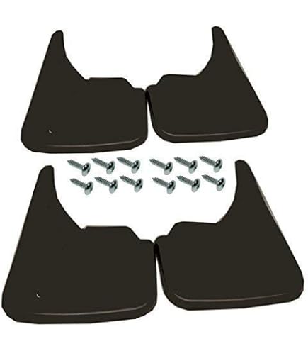thumbnail image 2 of Universal Rubber Mud Flaps – Fits Citroen Nemo Multispace (Front & Rear Set) 2 of 4