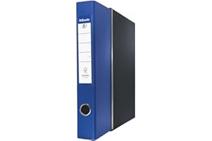 ESSELTE G55 EUROFILE Registratore - f.to protocollo dorso 5 cm - Blu