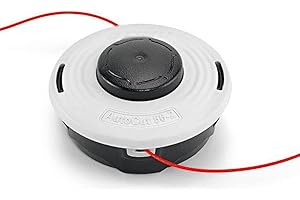 DONKIVVY Tête de débroussailleuse pour Stihl Autocut 46-2 FS160 260 FS310 FS360 FS410 FS450 FS460, Blanc