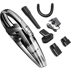 Licogel Car Vacuum Cleaner Portable Handheld Car Interior Vacuum Hand Vacuum Cleaner Small Ergonomic Professional Dry Wet Office Auto Home Vehicle