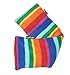 Deluxe Fleece RAINBOW STRIPE Lavender Wheat Bag Heat / Chill Pack (Large 44cm)