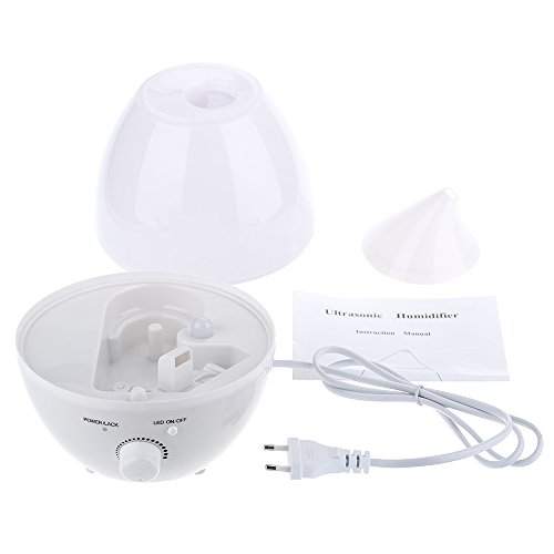 TopElek 1,3 Liter Ultraschall-Luftbefeuchter Humidifier mit 7 Farbe LED, Cool Mist und Automatische Abschaltung - 7