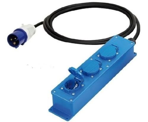 Preisvergleich Produktbild CEE Kompaktverteiler Verteiler Stromverteiler Camping Caravan Wohnwagen