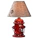 Produktbild SPA ® American Creativity Hydrant Harz Schreibtischlampe Dekoration Harz Tischleuchte Hohe Helligkeit LED Klassische Tischbeleuchtung für Wohnzimmer Esszimmer Schlafzimmer Nachttischlampe Nachttischla
