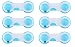 ARRA Fashion Baby Safety Lock Latch for Drawer Kitchen Cupboard Machine Refrigerator fridge Cabinet for Child Infant Toddler - 6 pcs RS.579.00