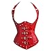 Produktbild E-girl Vogue Steels Ribs Belt Buckle Deman 2018 Klassisch Corsage Korsett,Rot,L